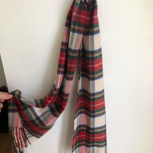 Plaid scarf